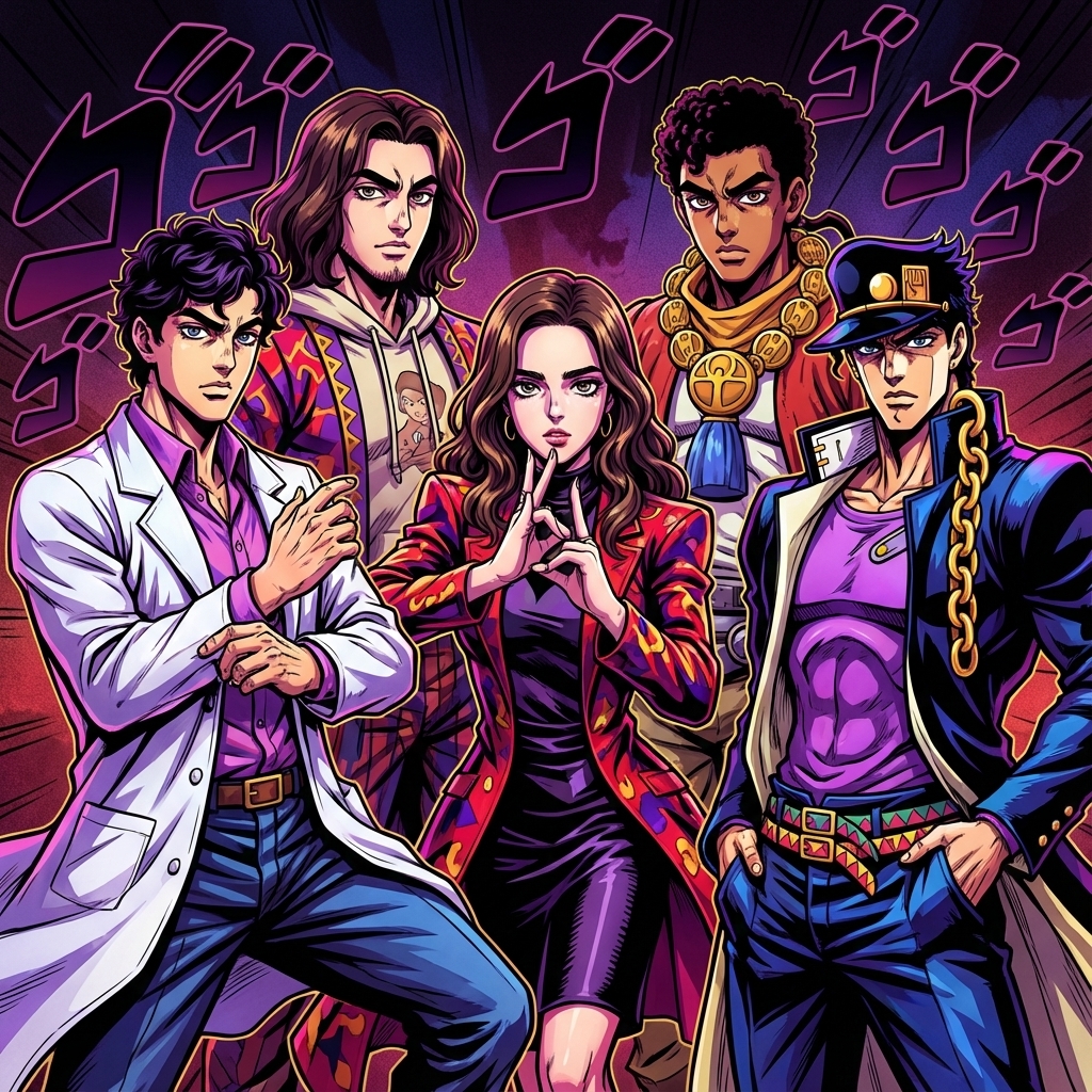 Jojo's Bizarre Adventure Style